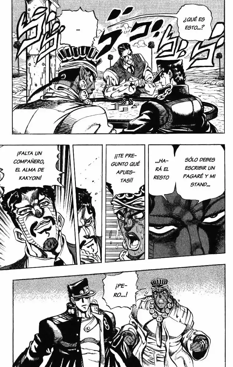 Página 17 — JoJo's Bizarre Adventure - Parte 3: Stardust Crusaders Capítulo 102