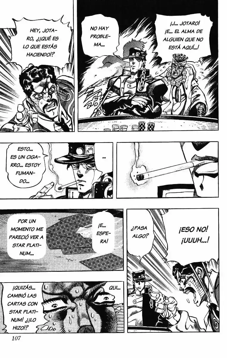 Página 19 — JoJo's Bizarre Adventure - Parte 3: Stardust Crusaders Capítulo 102