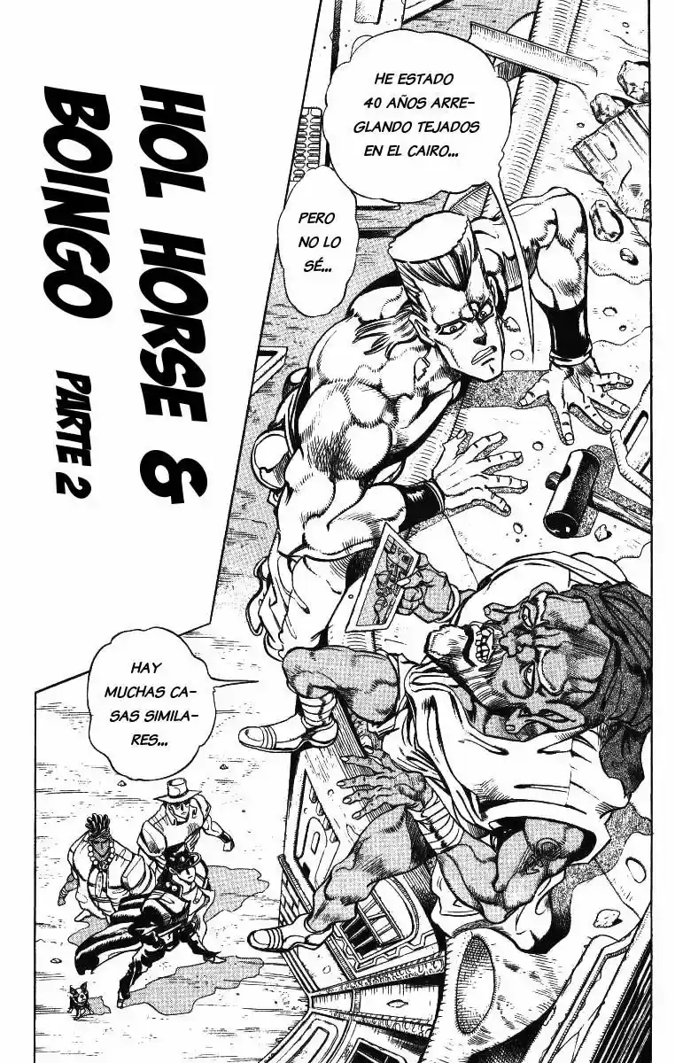 Página 1 — JoJo's Bizarre Adventure - Parte 3: Stardust Crusaders Capítulo 105