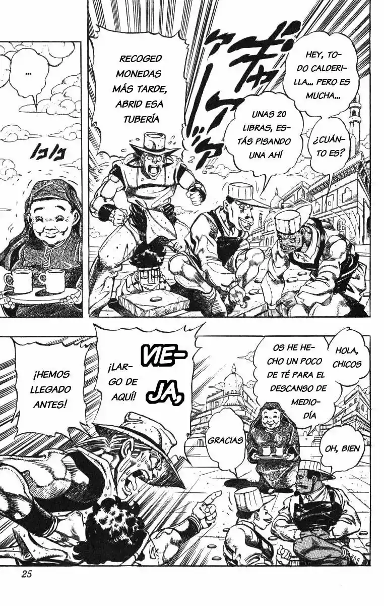 Página 18 — JoJo's Bizarre Adventure - Parte 3: Stardust Crusaders Capítulo 107
