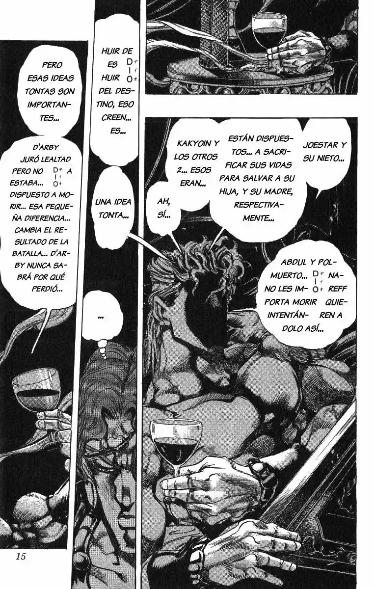 Página 8 — JoJo's Bizarre Adventure - Parte 3: Stardust Crusaders Capítulo 125
