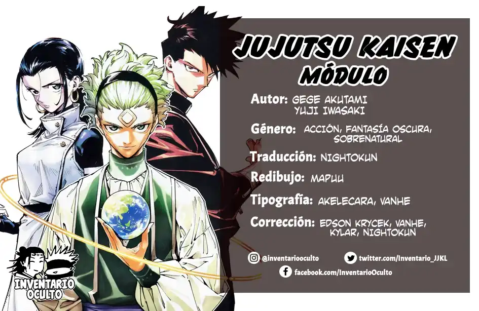 Página 1 — Jujutsu Kaisen Modulo Capítulo 1