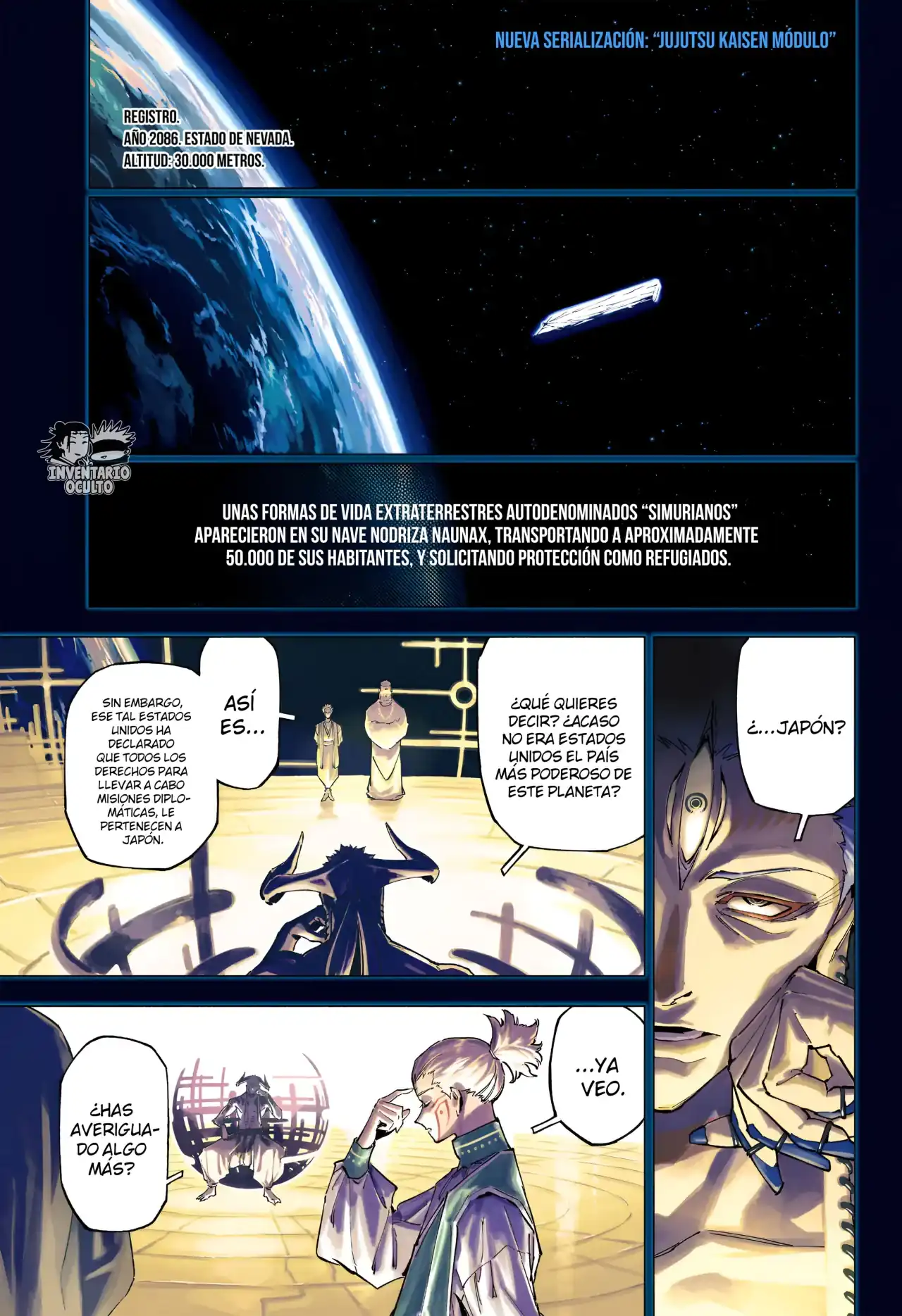 Página 4 — Jujutsu Kaisen Modulo Capítulo 1
