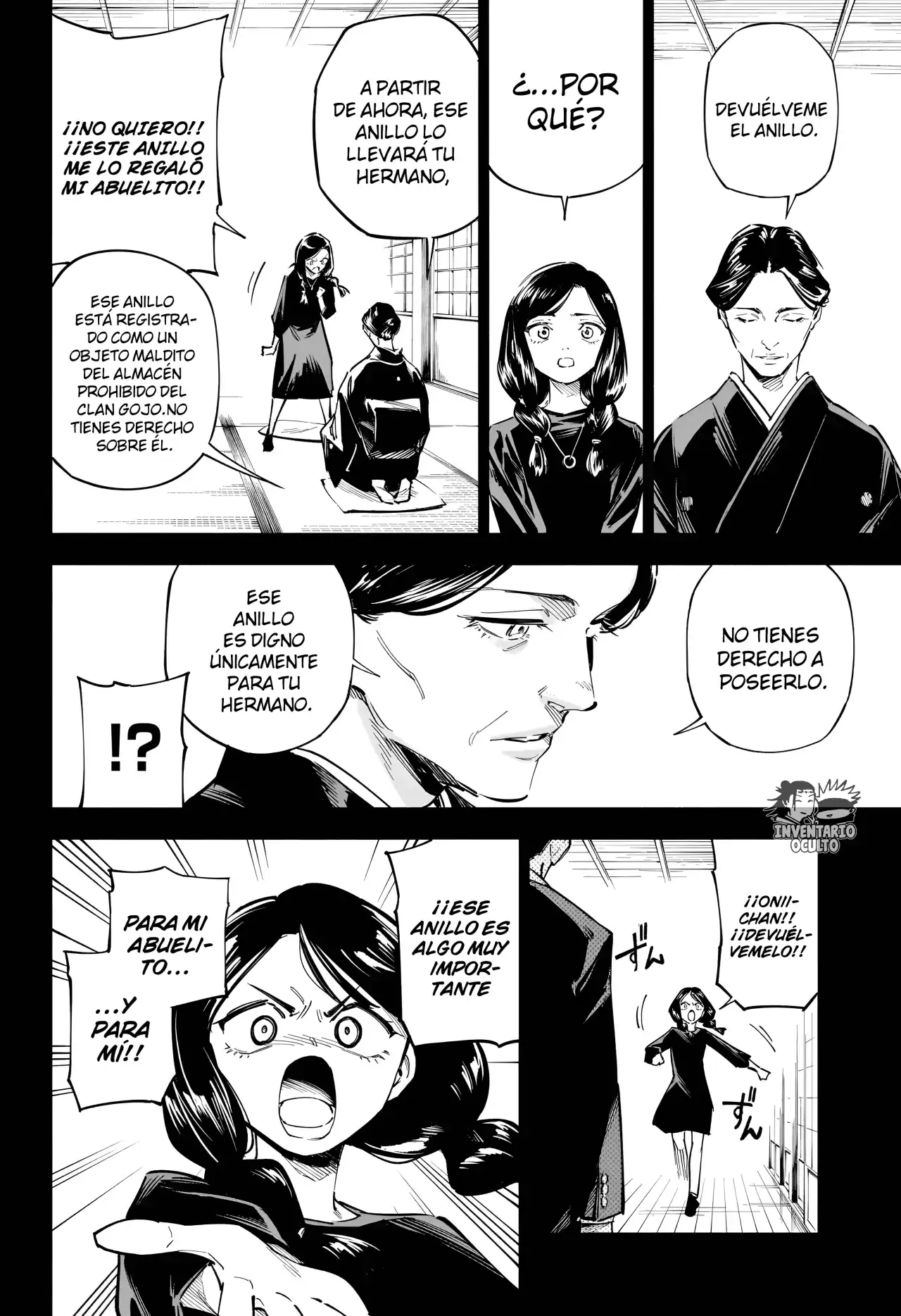 Página 9 — Jujutsu Kaisen Modulo Capítulo 1