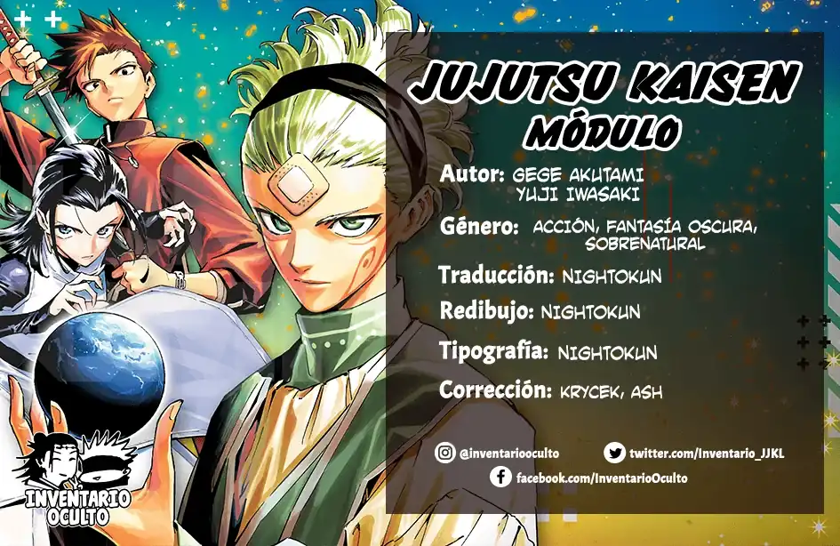 Página 1 — Jujutsu Kaisen Modulo Capítulo 6