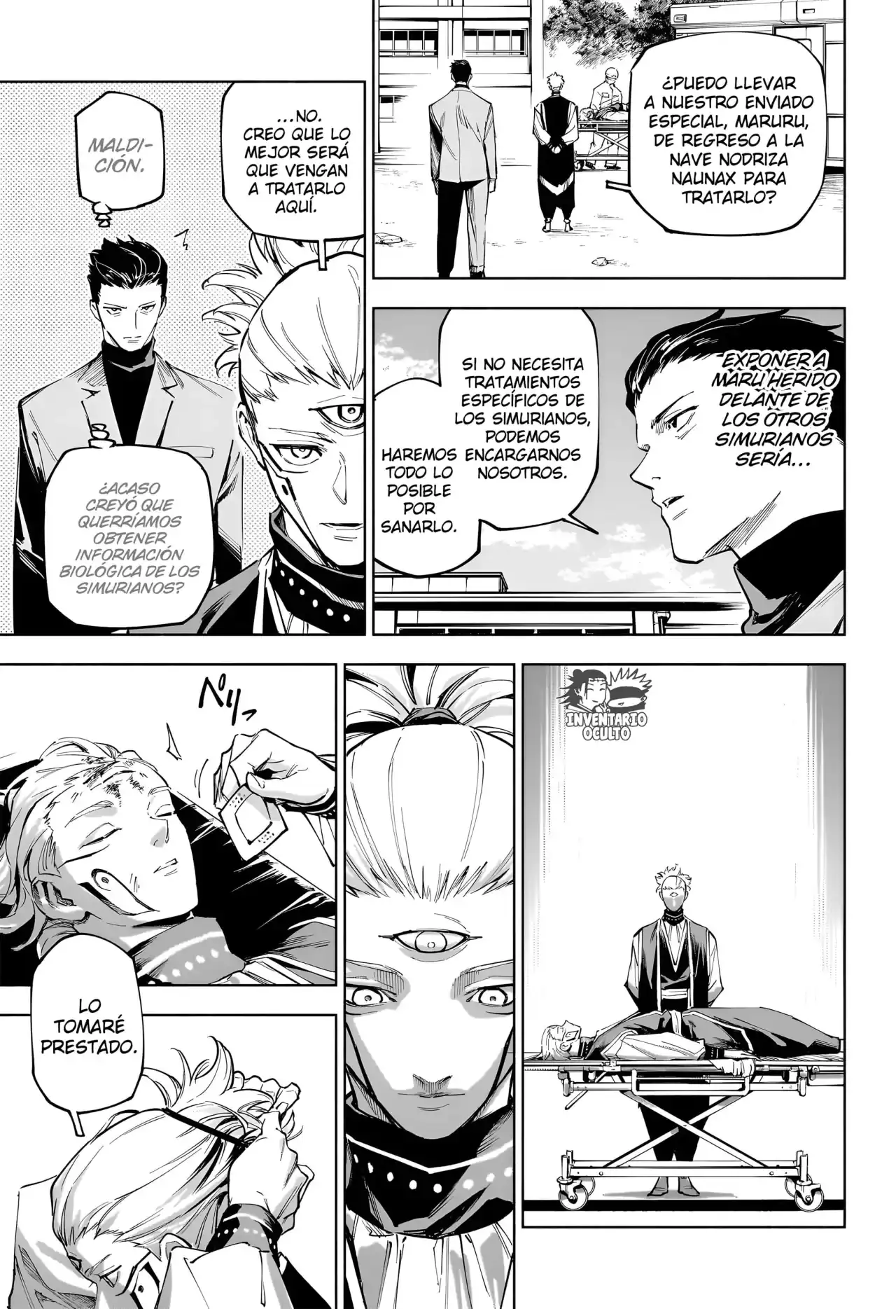 Página 8 — Jujutsu Kaisen Modulo Capítulo 7