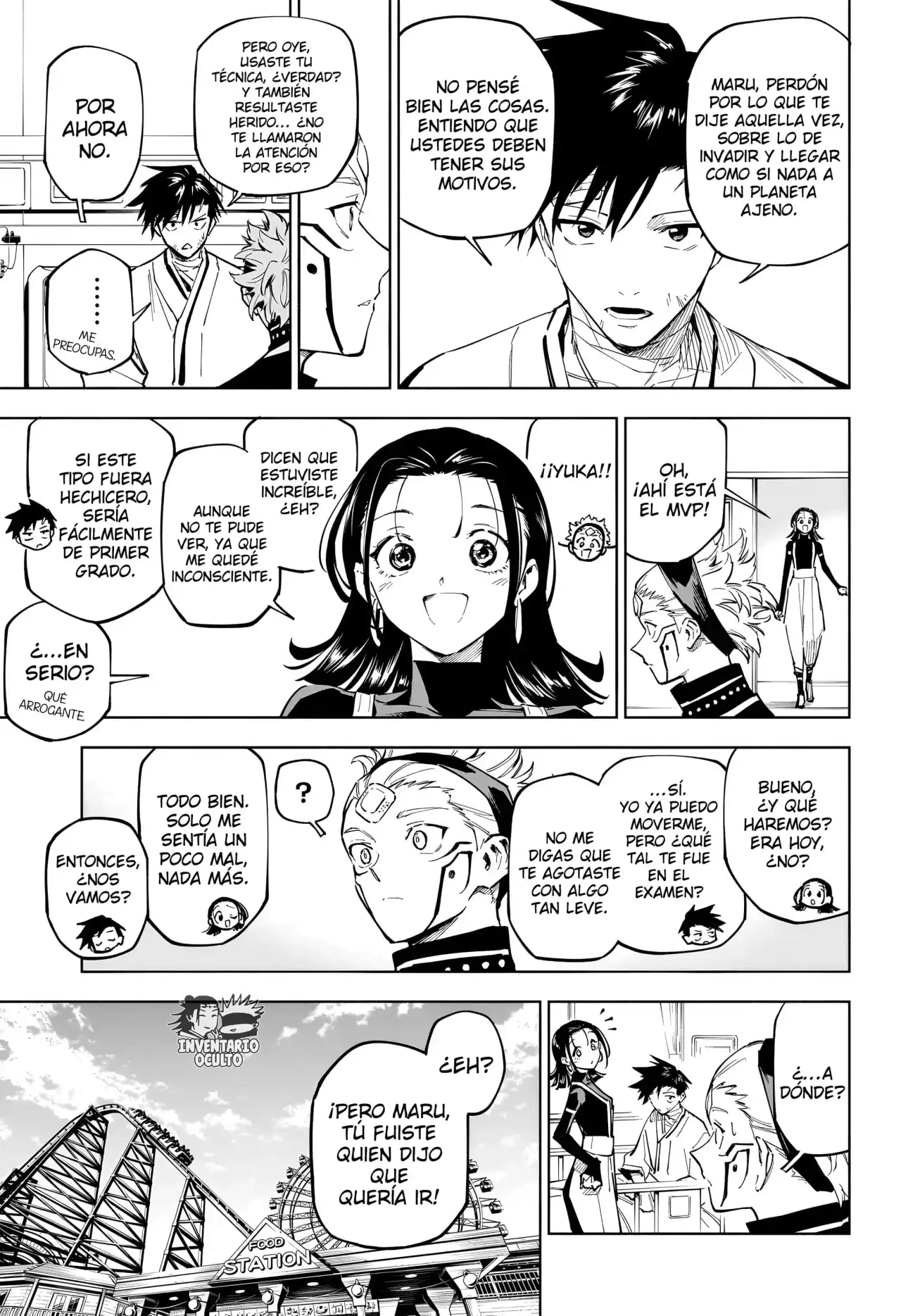 Página 10 — Jujutsu Kaisen Modulo Capítulo 7