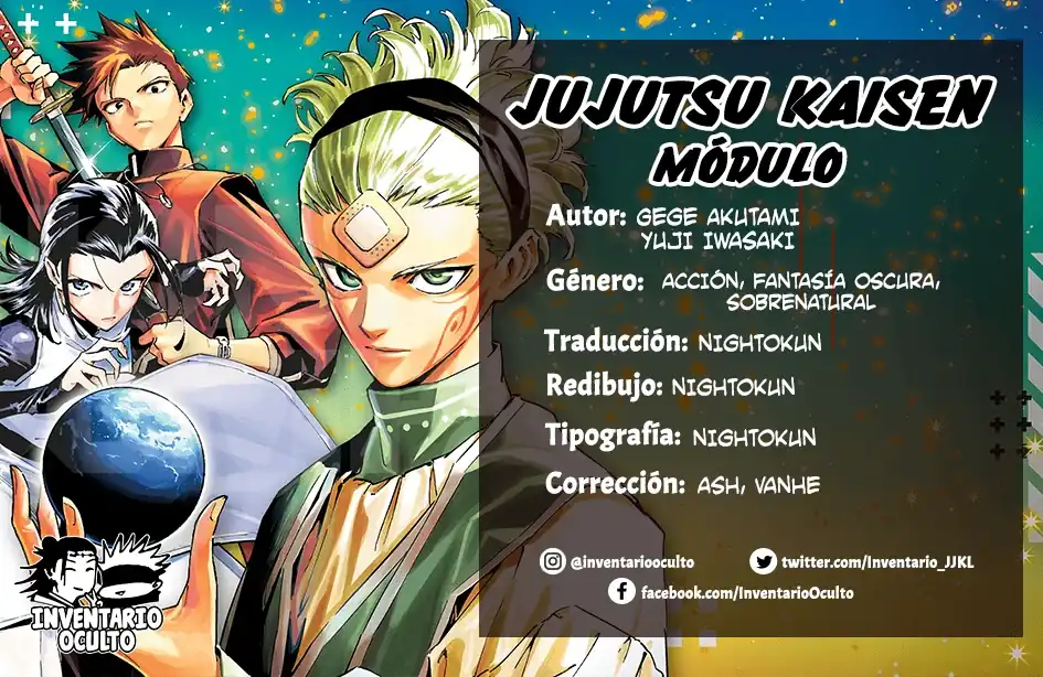 Página 1 — Jujutsu Kaisen Modulo Capítulo 9