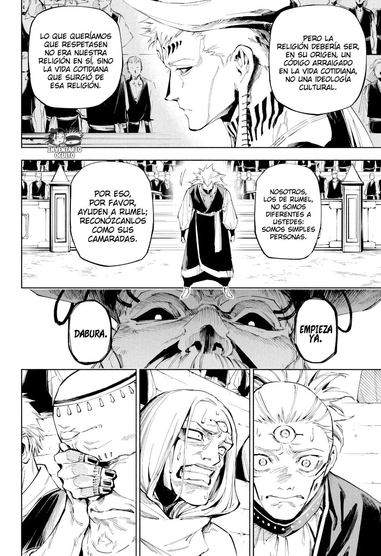 Página 12 — Jujutsu Kaisen Modulo Capítulo 9