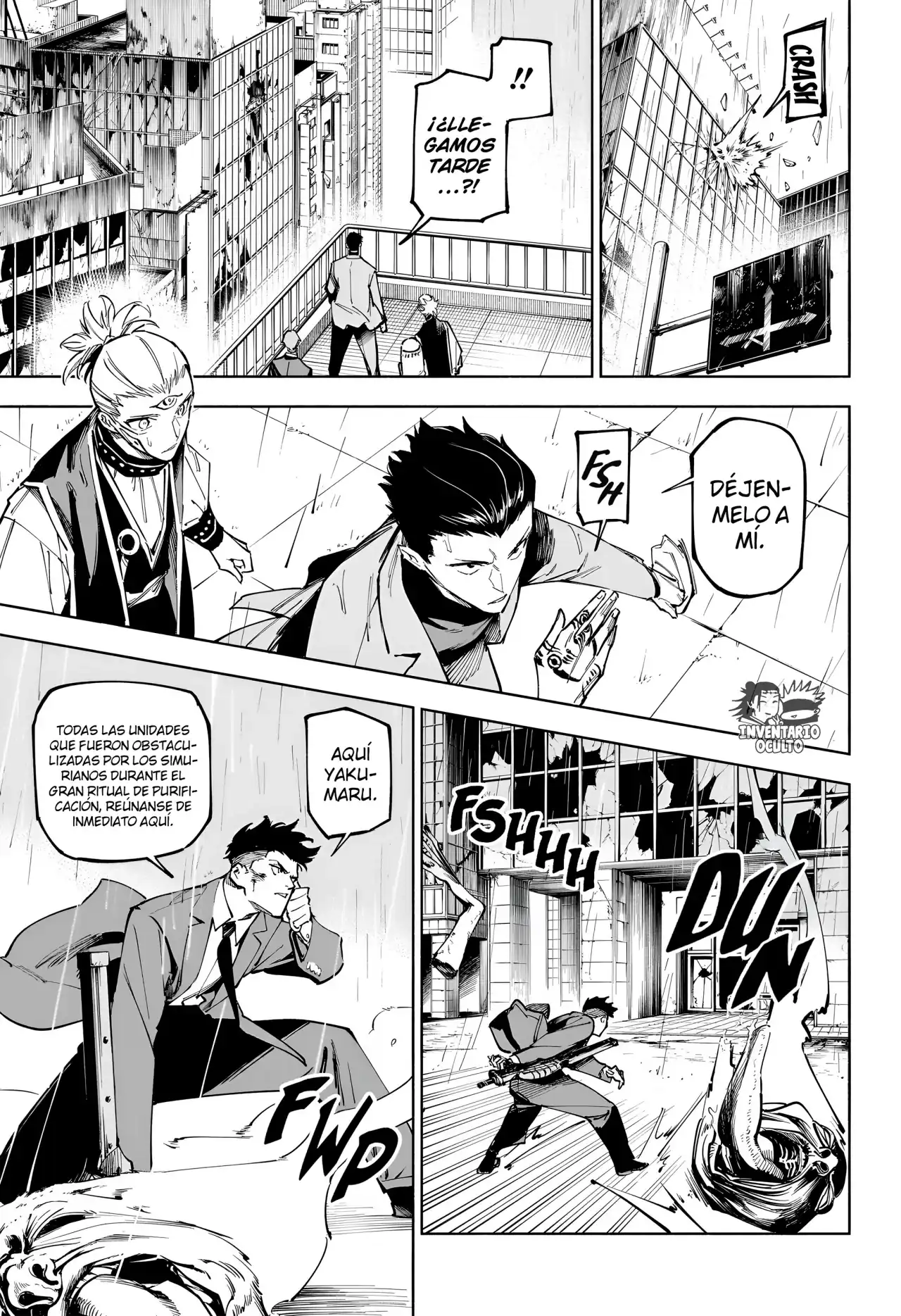 Página 12 — Jujutsu Kaisen Modulo Capítulo 12
