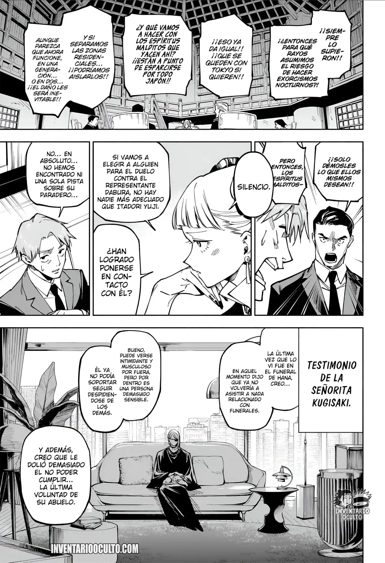 Página 19 — Jujutsu Kaisen Modulo Capítulo 13