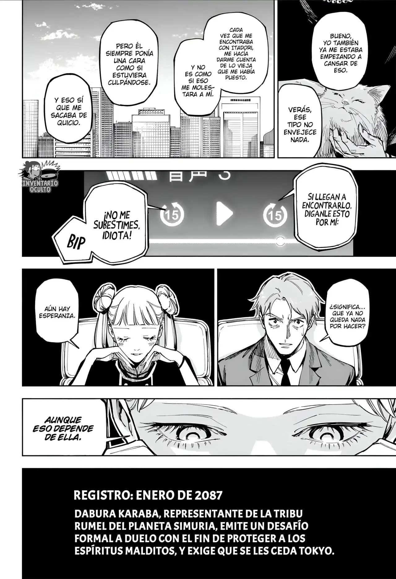Página 20 — Jujutsu Kaisen Modulo Capítulo 13