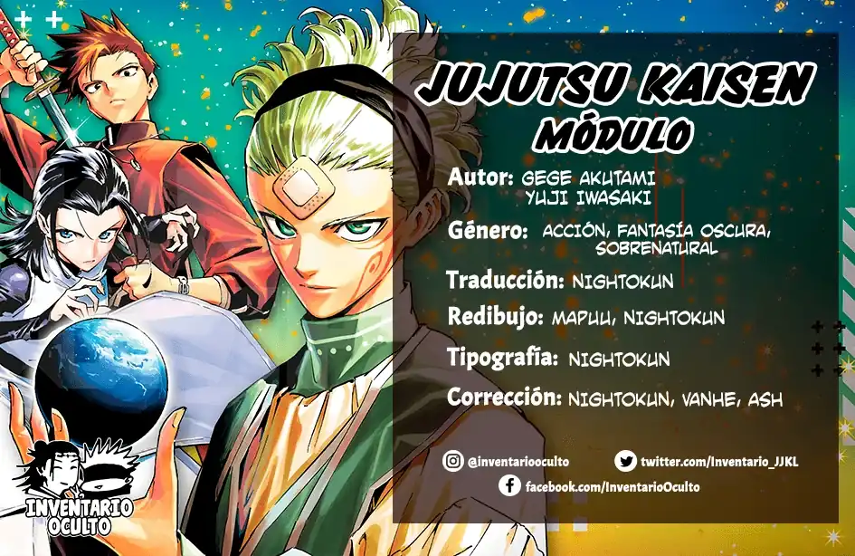 Página 1 — Jujutsu Kaisen Modulo Capítulo 14