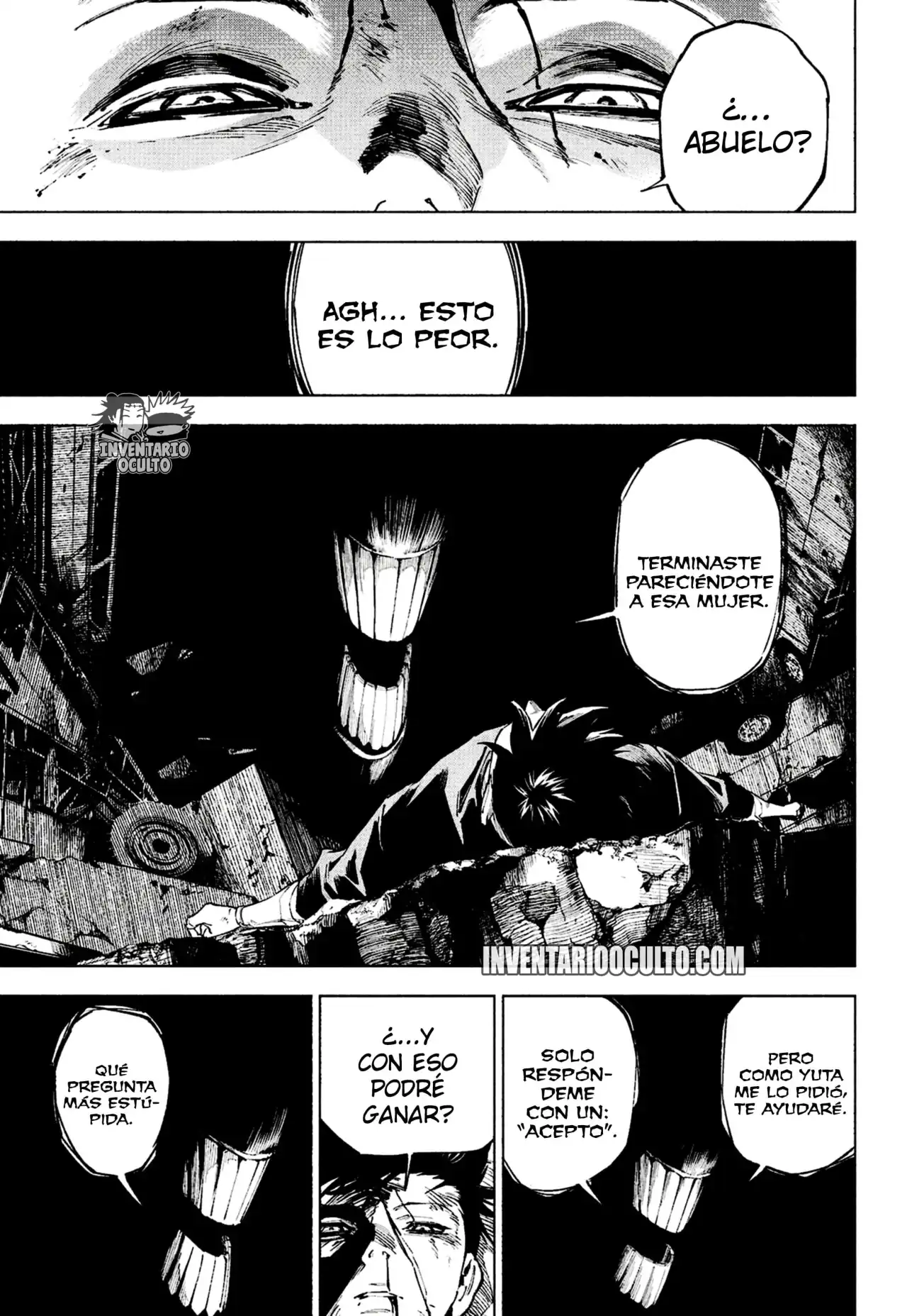 Página 19 — Jujutsu Kaisen Modulo Capítulo 17