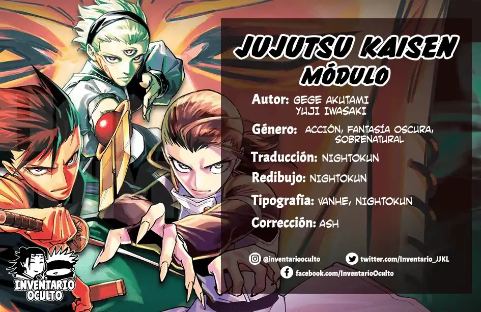 Página 1 — Jujutsu Kaisen Modulo Capítulo 21