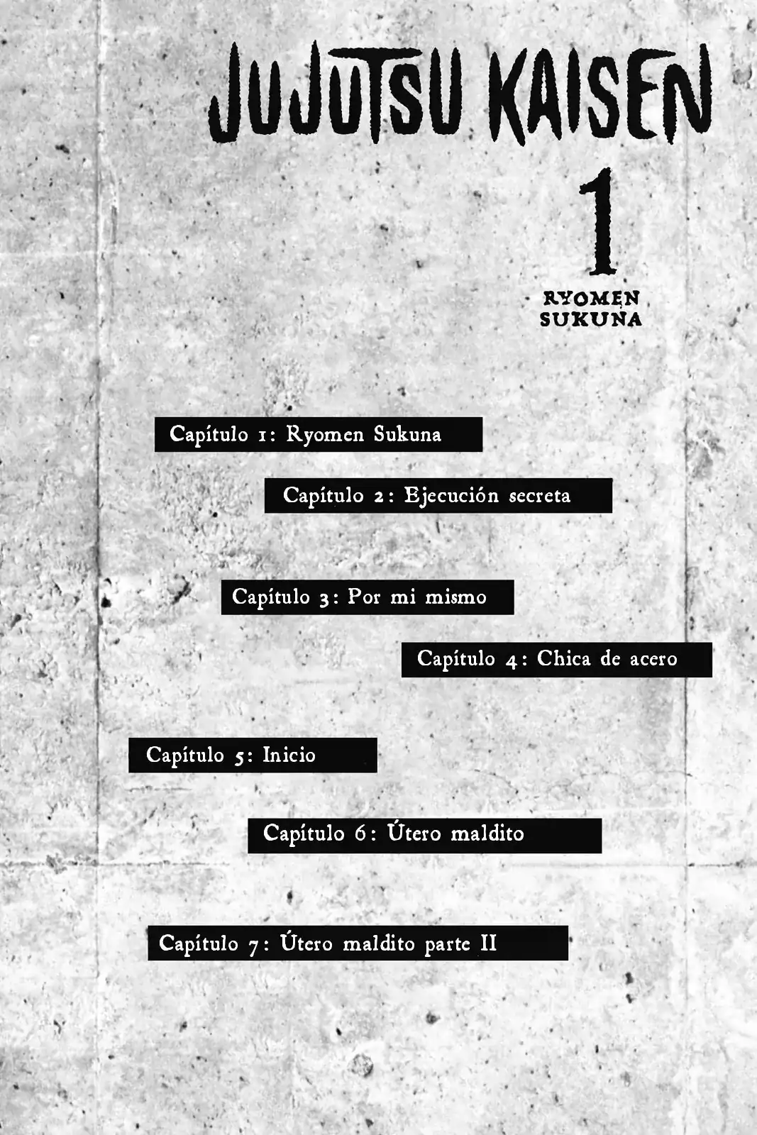 Página 5 — Jujutsu Kaisen Capítulo 1