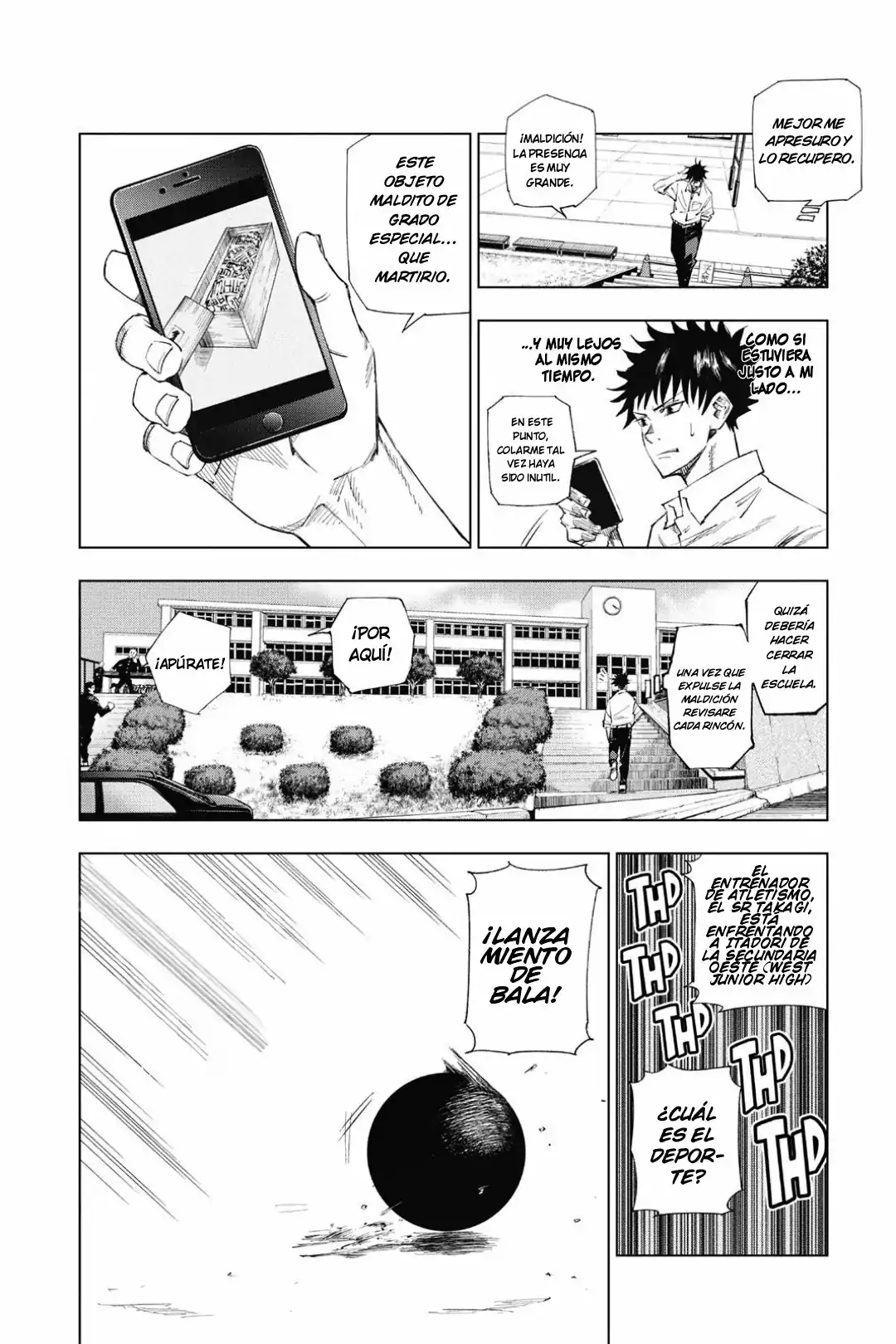 Página 16 — Jujutsu Kaisen Capítulo 1