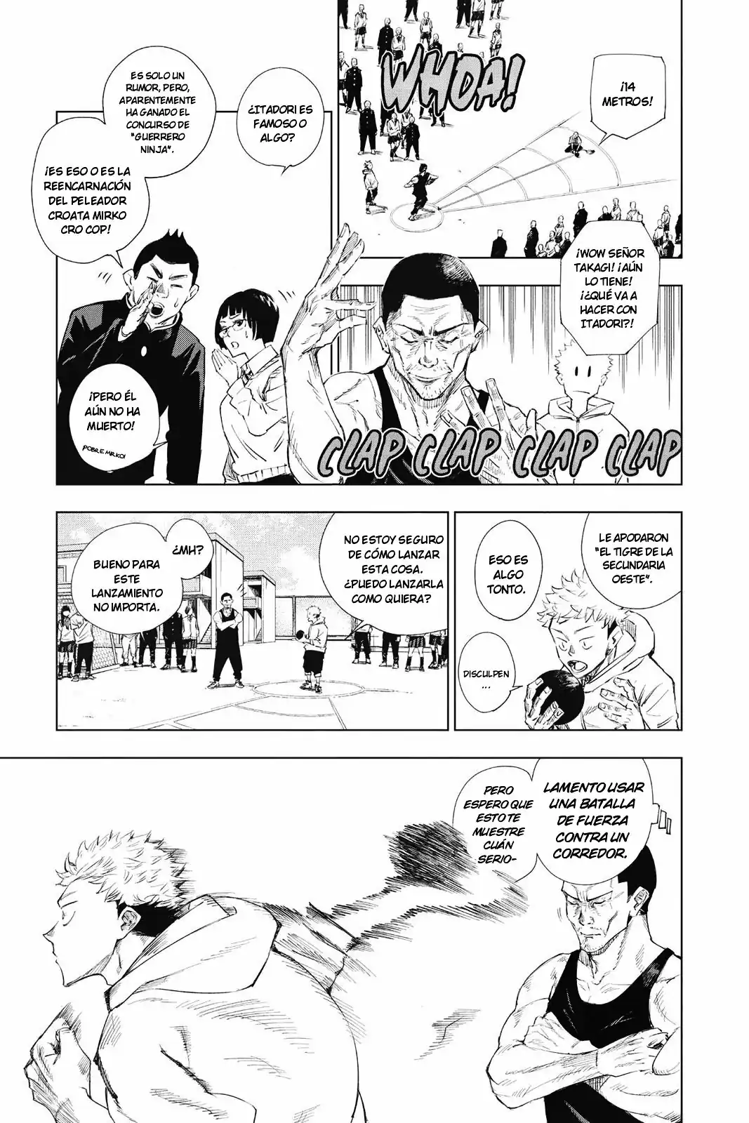Página 17 — Jujutsu Kaisen Capítulo 1