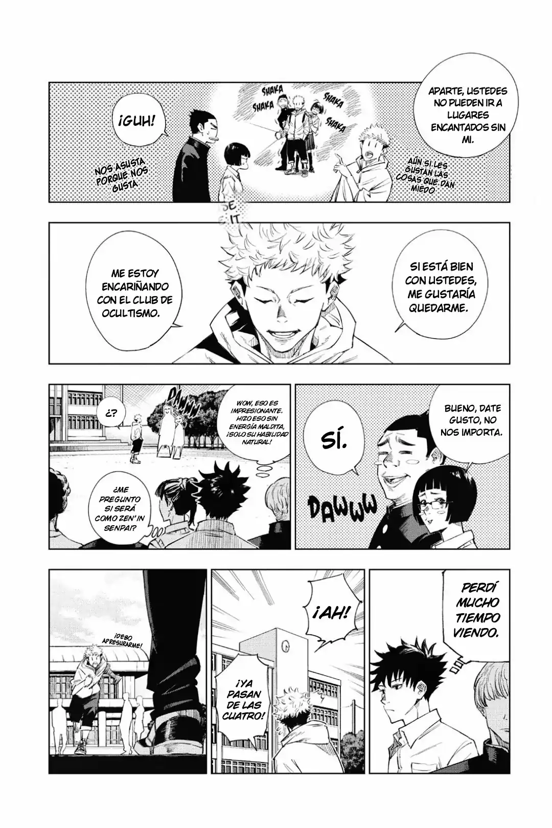 Página 20 — Jujutsu Kaisen Capítulo 1