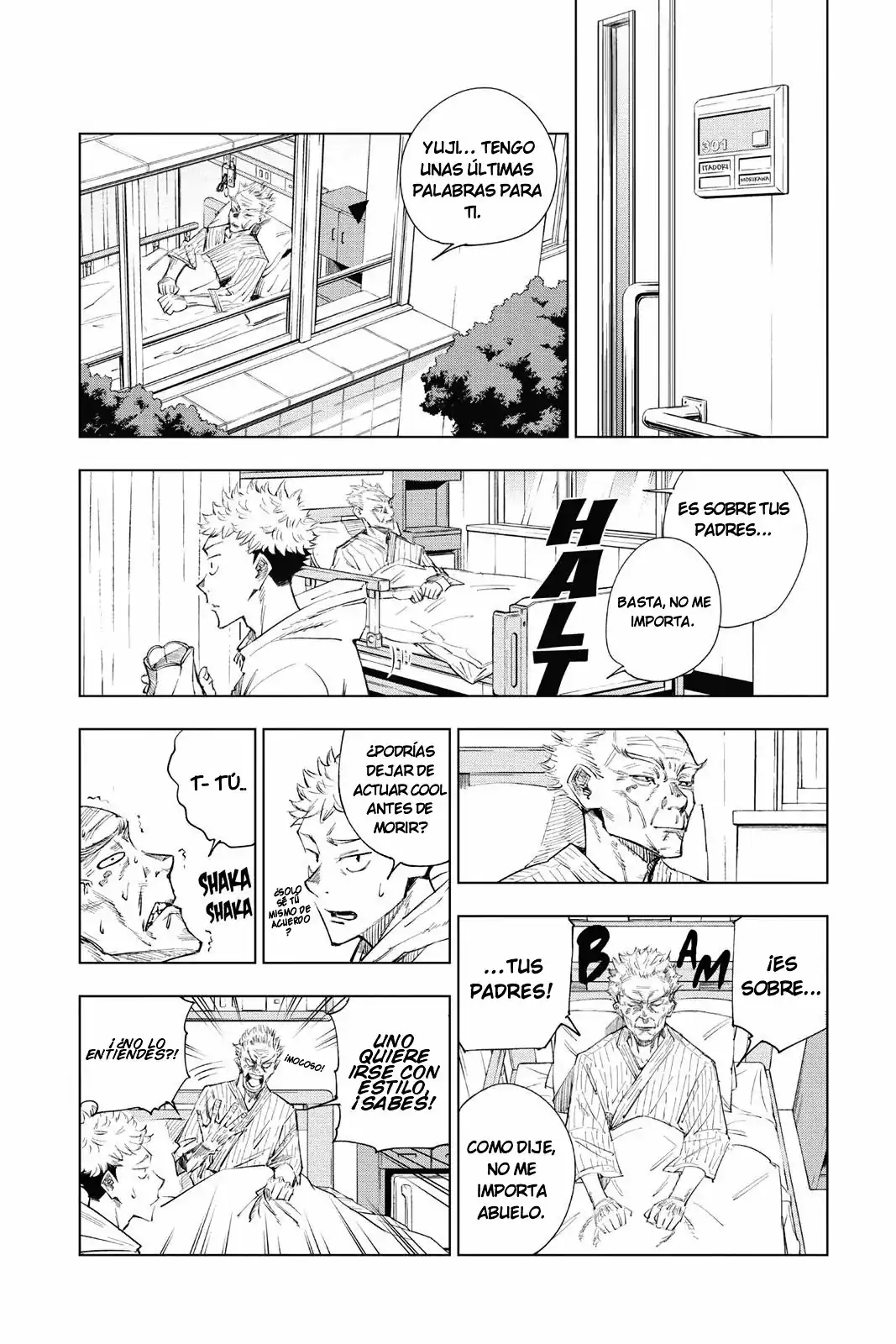 Página 22 — Jujutsu Kaisen Capítulo 1