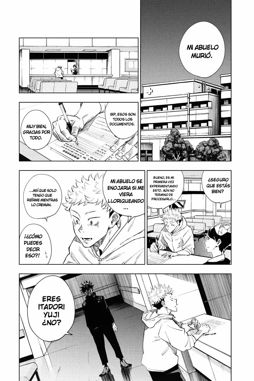 Página 25 — Jujutsu Kaisen Capítulo 1