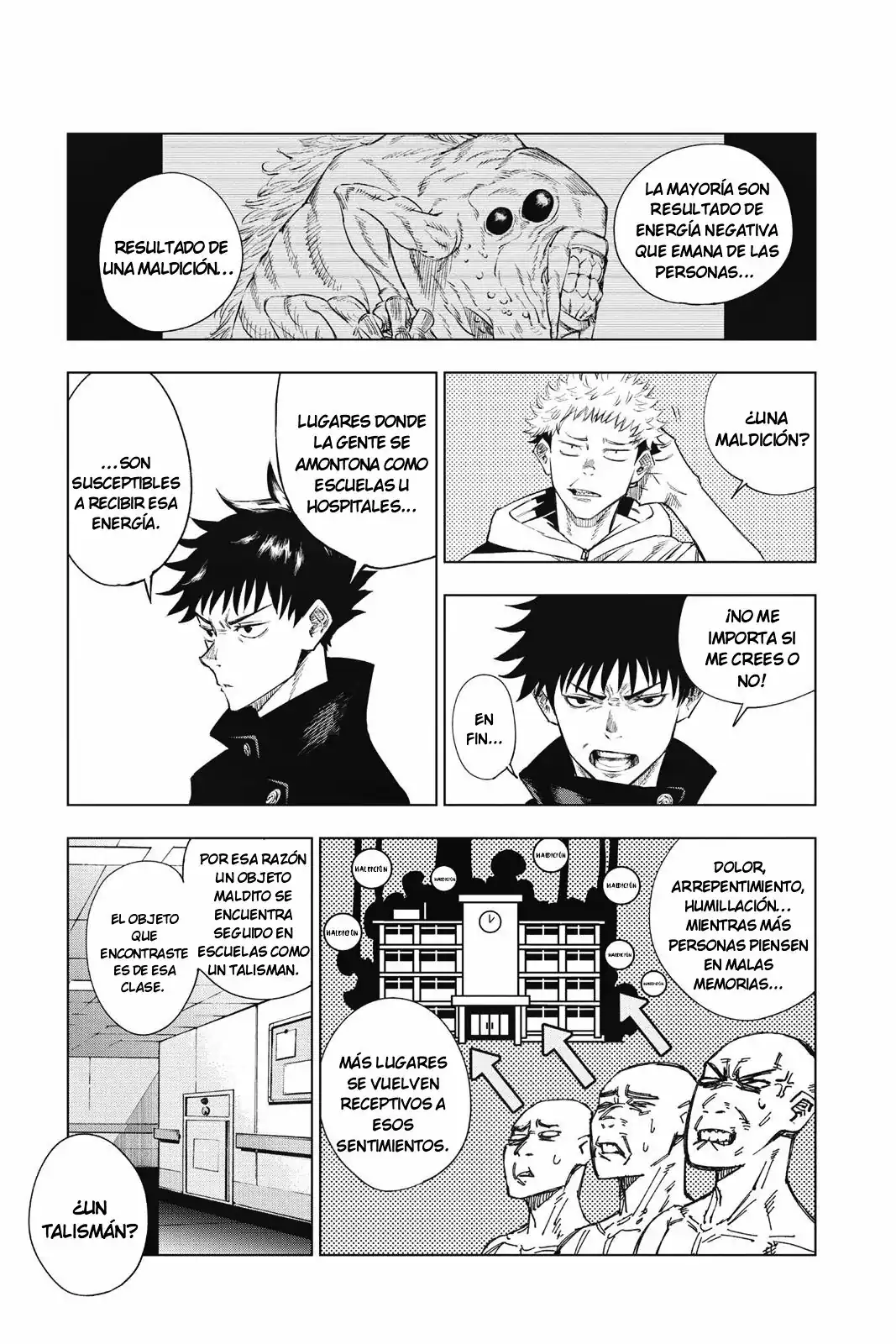 Página 27 — Jujutsu Kaisen Capítulo 1