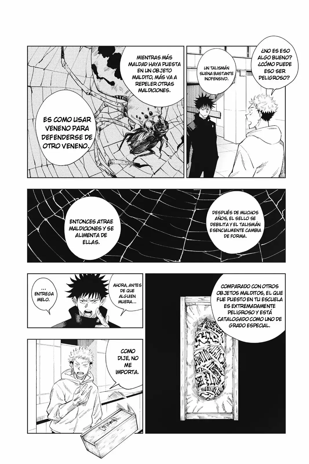 Página 28 — Jujutsu Kaisen Capítulo 1