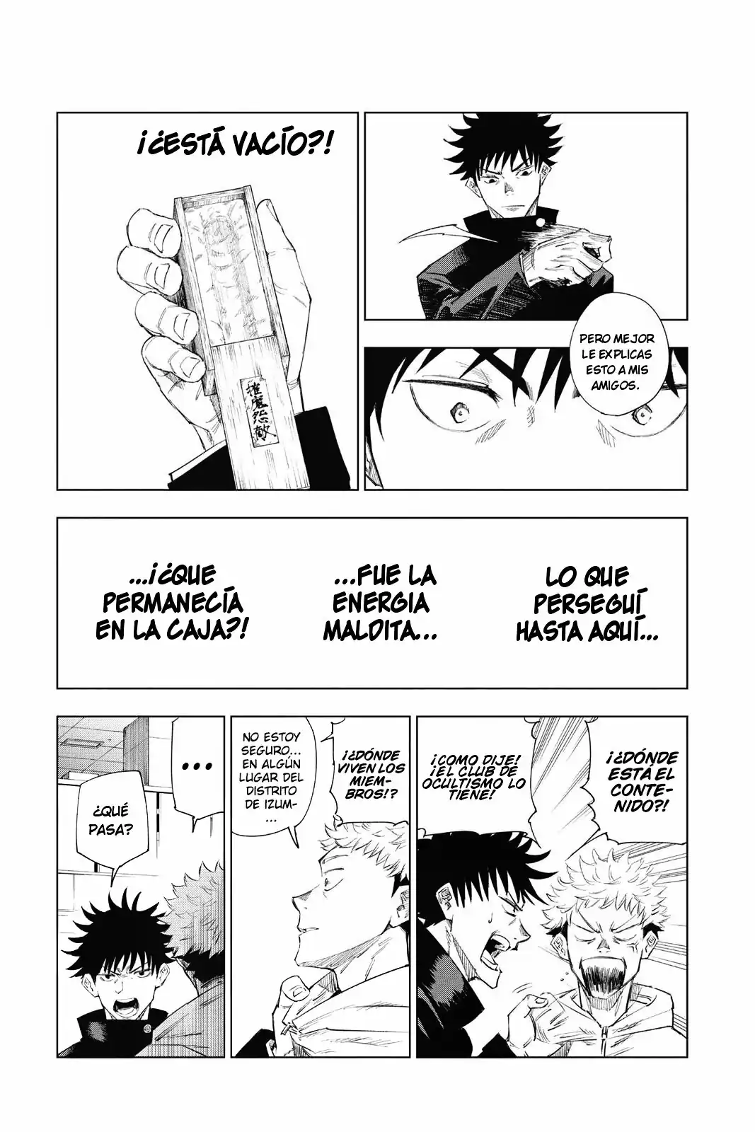 Página 29 — Jujutsu Kaisen Capítulo 1