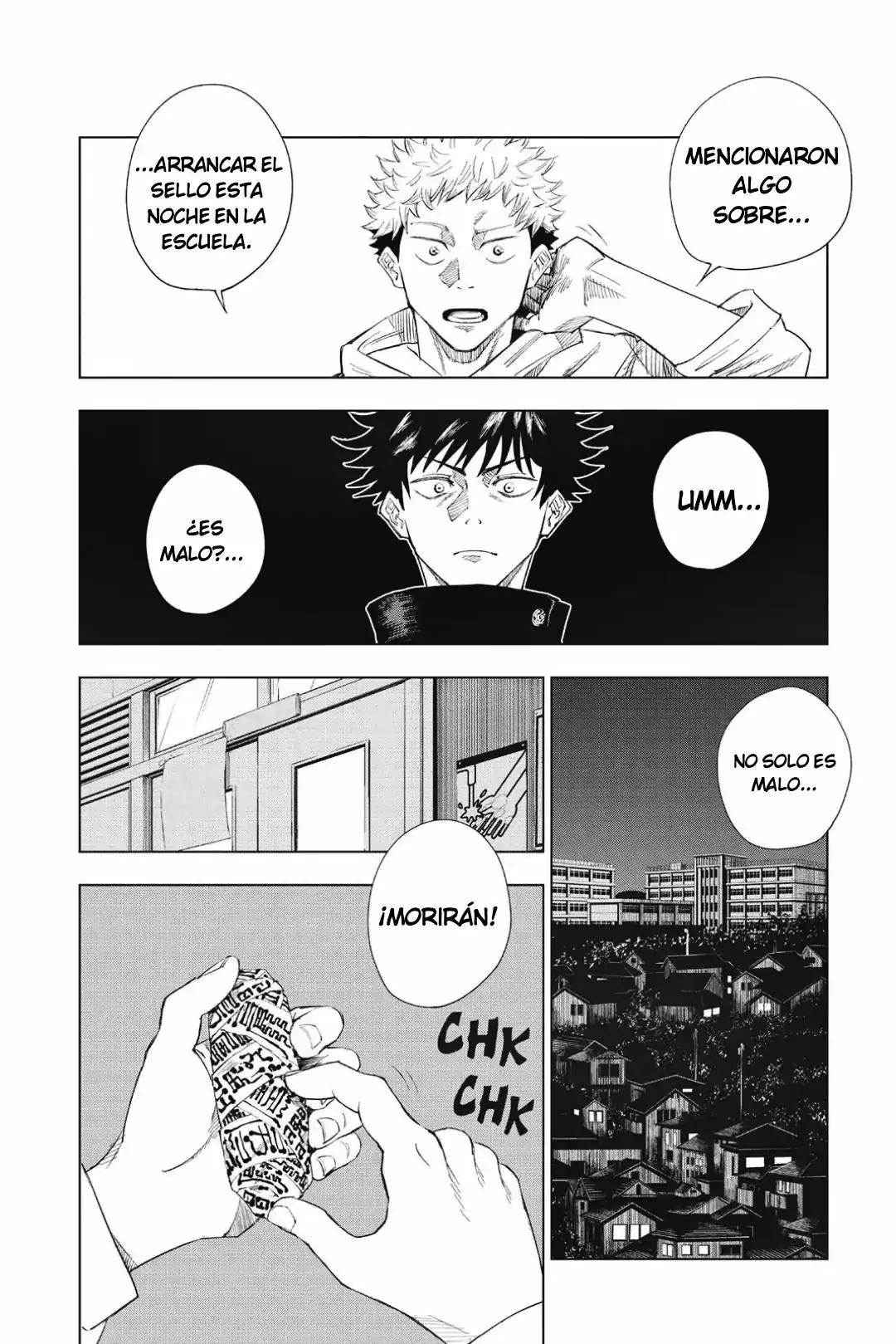 Página 30 — Jujutsu Kaisen Capítulo 1