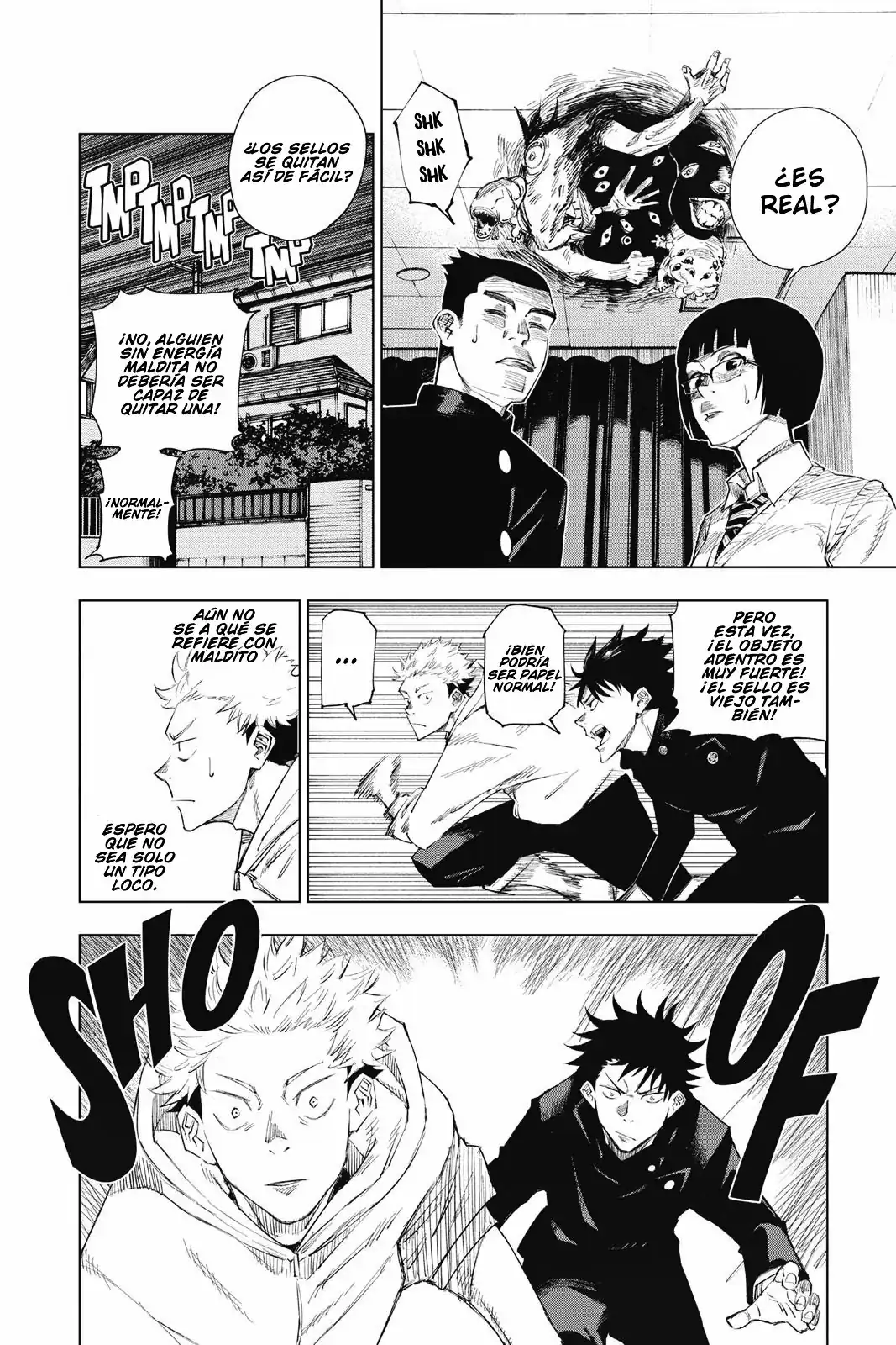 Página 32 — Jujutsu Kaisen Capítulo 1