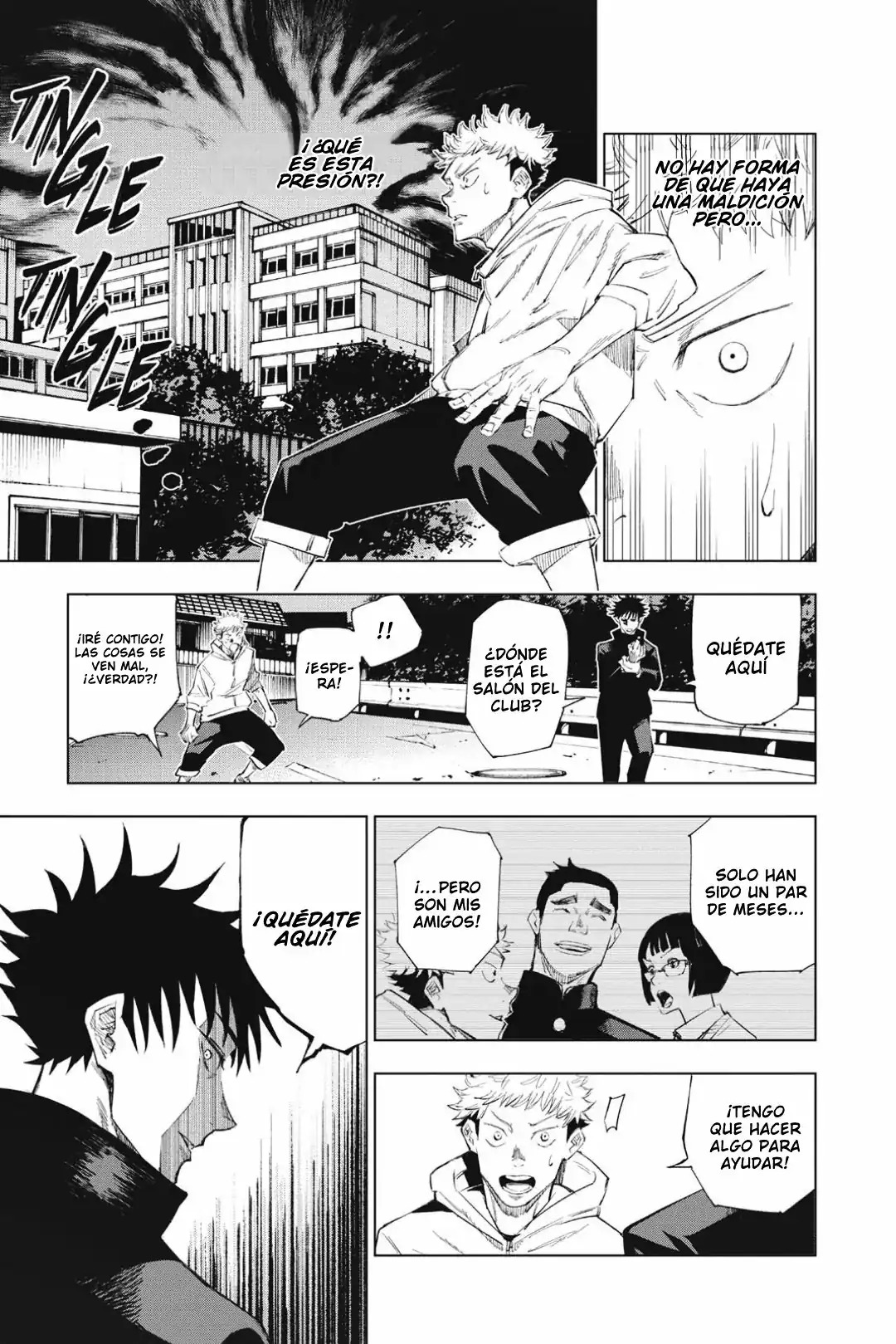 Página 33 — Jujutsu Kaisen Capítulo 1