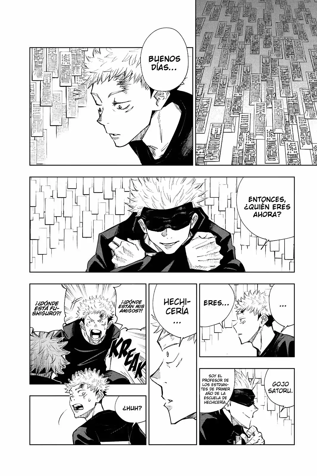 Página 3 — Jujutsu Kaisen Capítulo 2