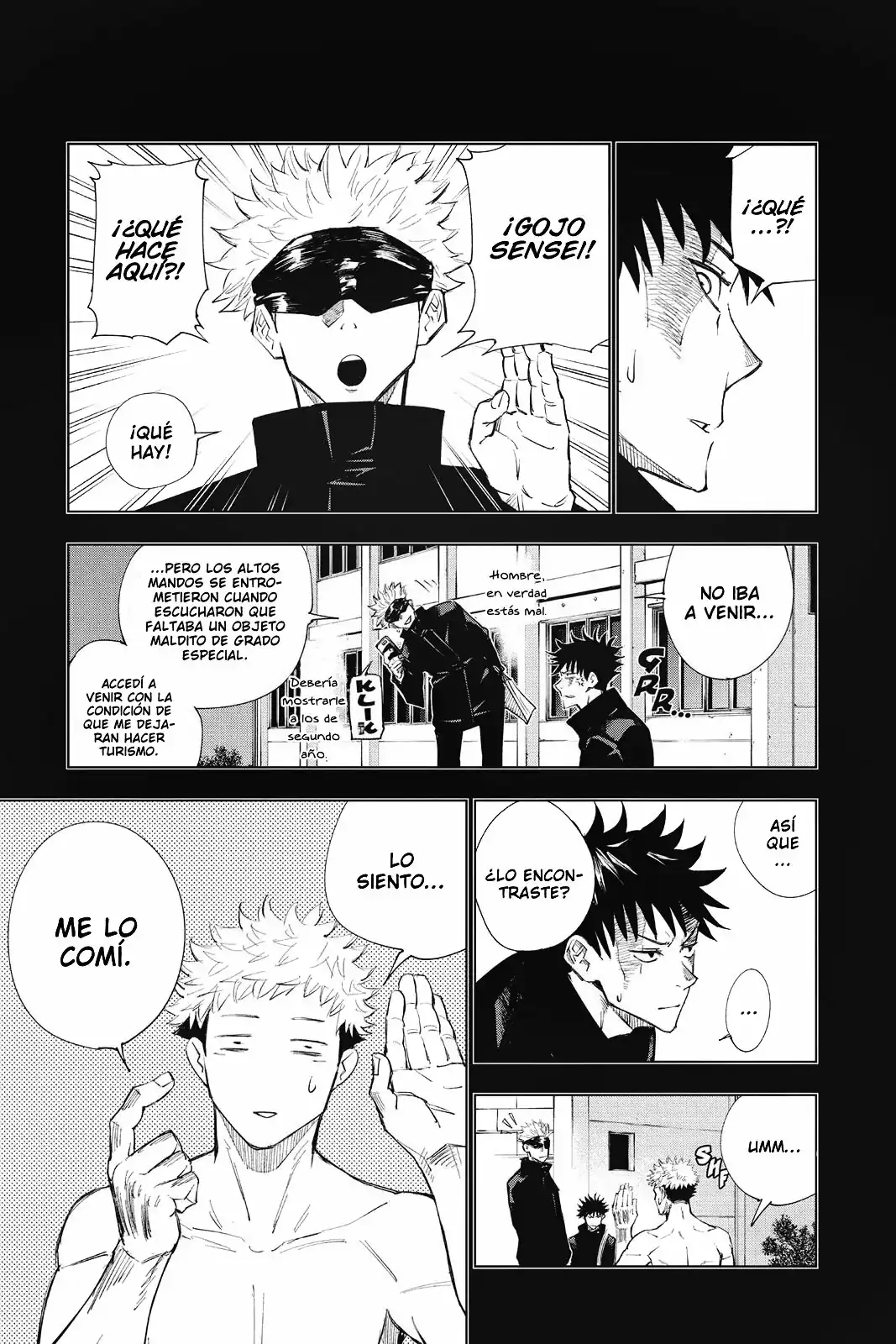 Página 6 — Jujutsu Kaisen Capítulo 2