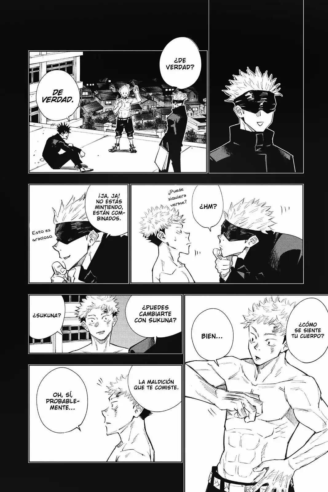 Página 7 — Jujutsu Kaisen Capítulo 2