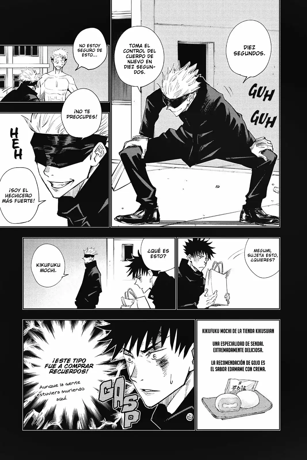 Página 8 — Jujutsu Kaisen Capítulo 2