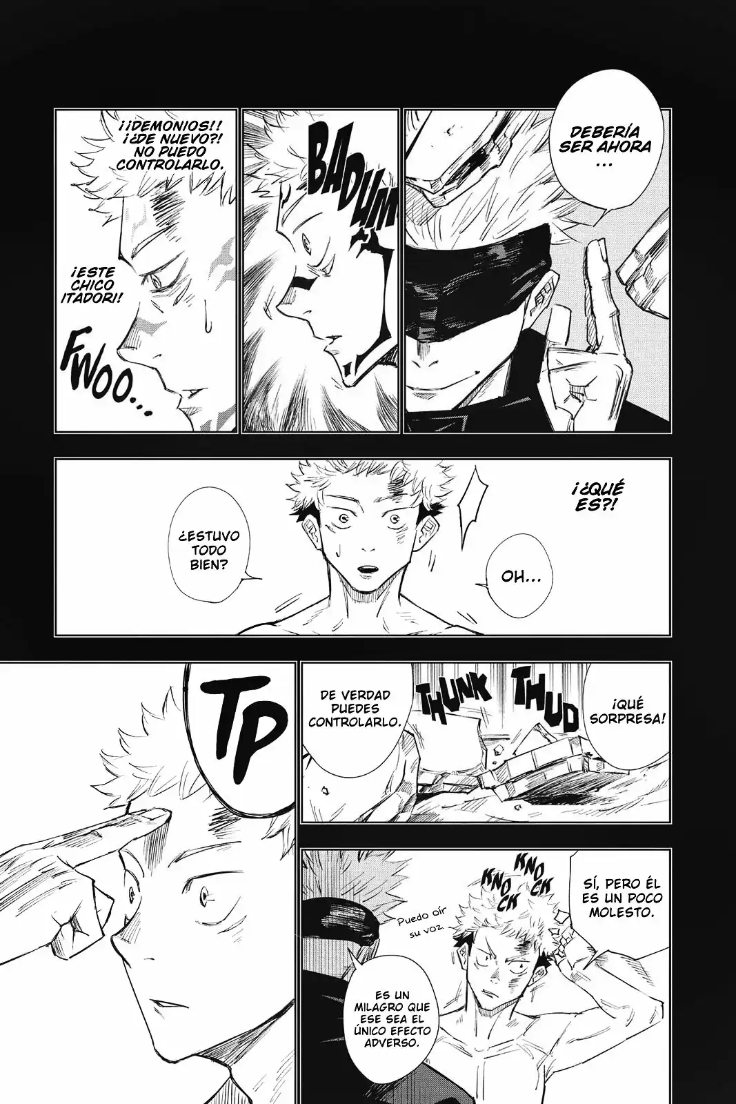 Página 12 — Jujutsu Kaisen Capítulo 2