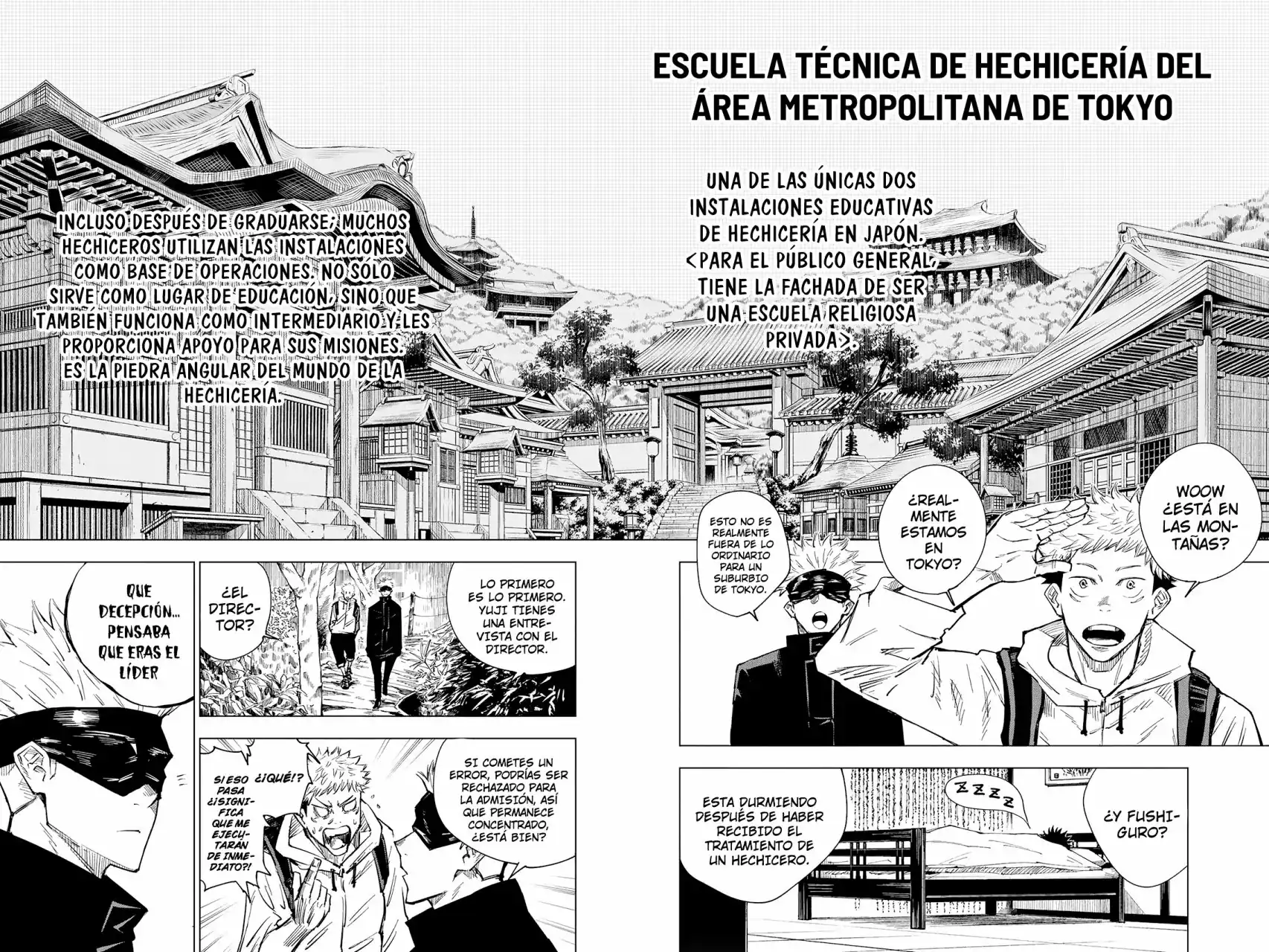 Página 3 — Jujutsu Kaisen Capítulo 3