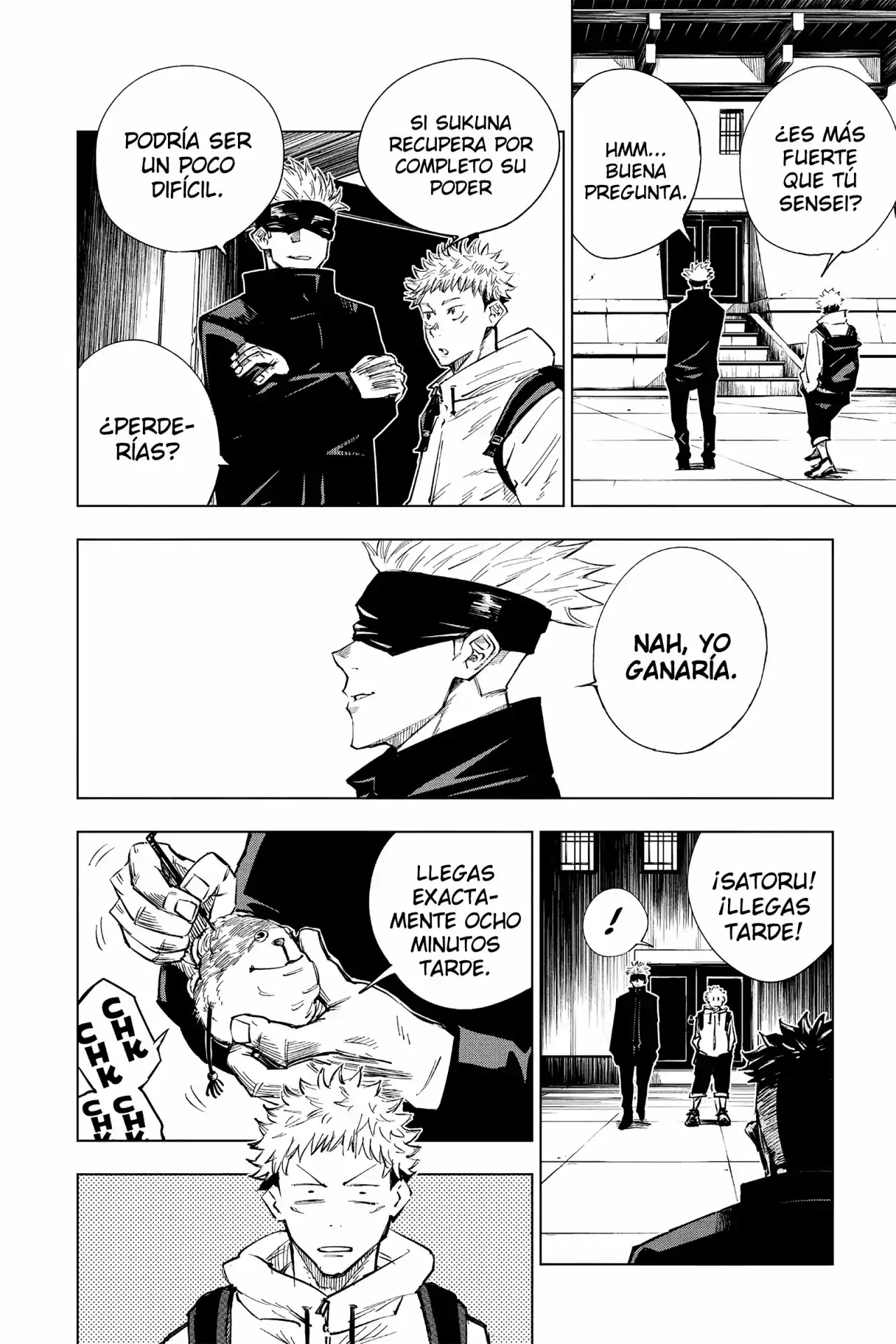 Página 6 — Jujutsu Kaisen Capítulo 3