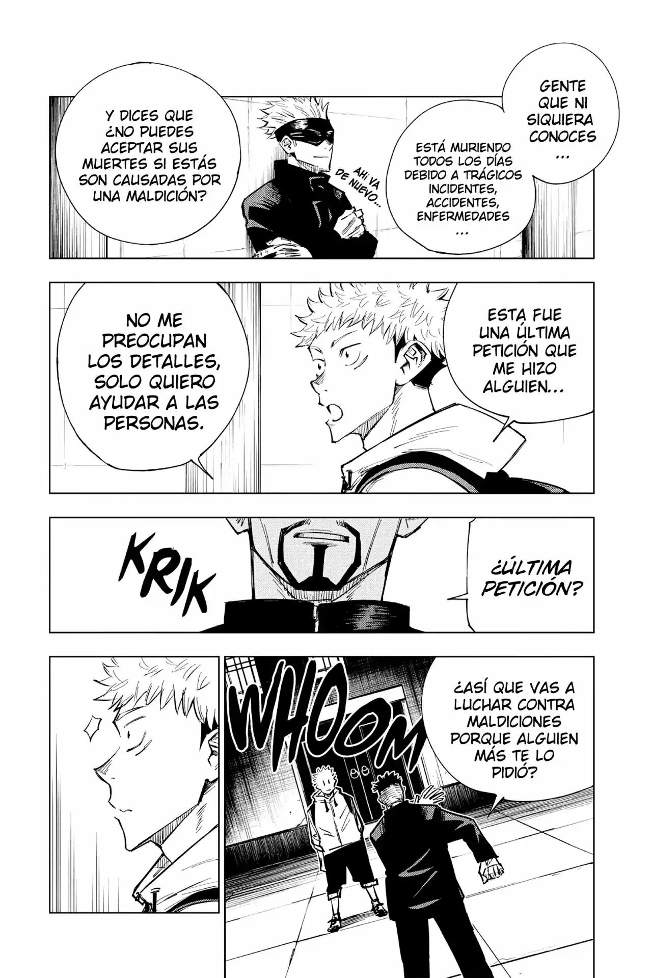 Página 9 — Jujutsu Kaisen Capítulo 3
