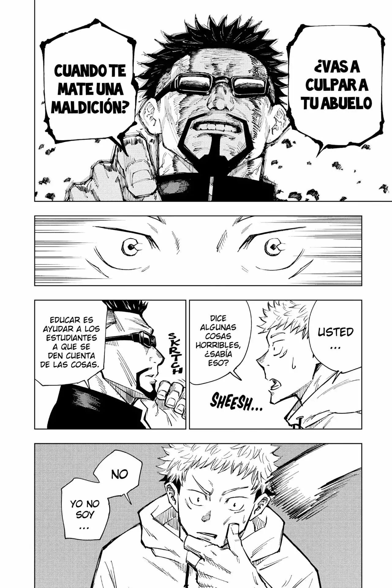 Página 14 — Jujutsu Kaisen Capítulo 3