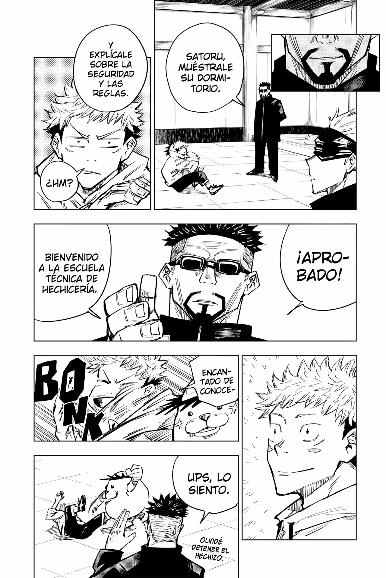 Página 18 — Jujutsu Kaisen Capítulo 3