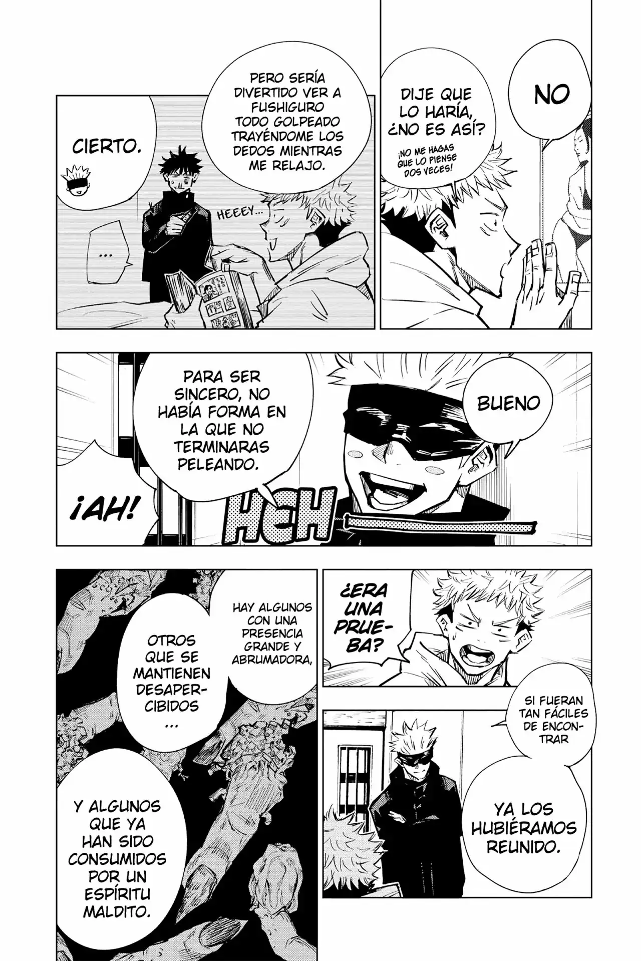Página 20 — Jujutsu Kaisen Capítulo 3