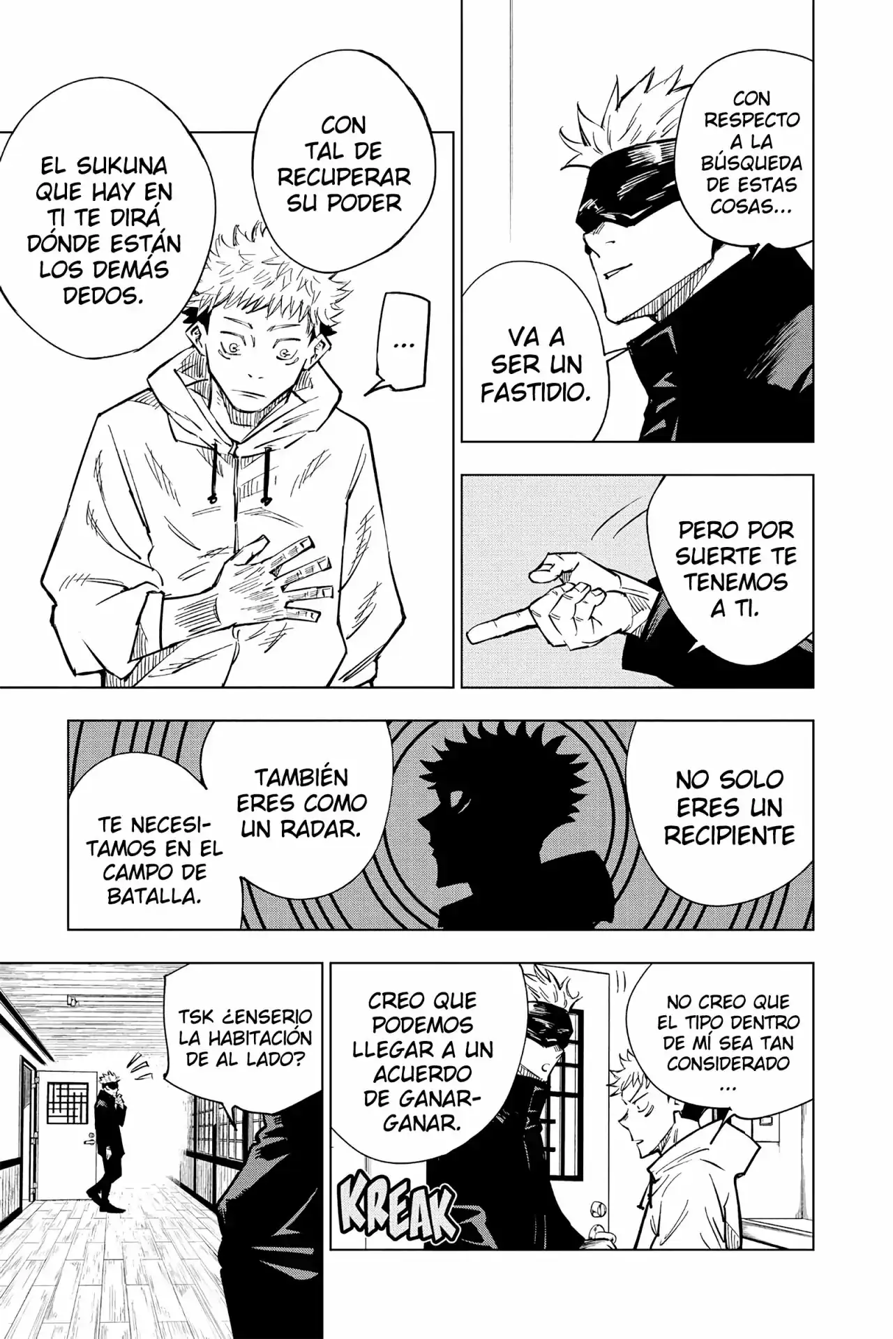 Página 21 — Jujutsu Kaisen Capítulo 3