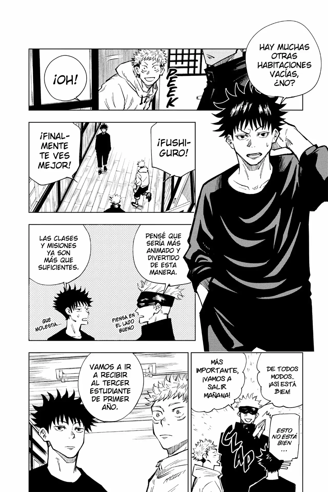 Página 22 — Jujutsu Kaisen Capítulo 3