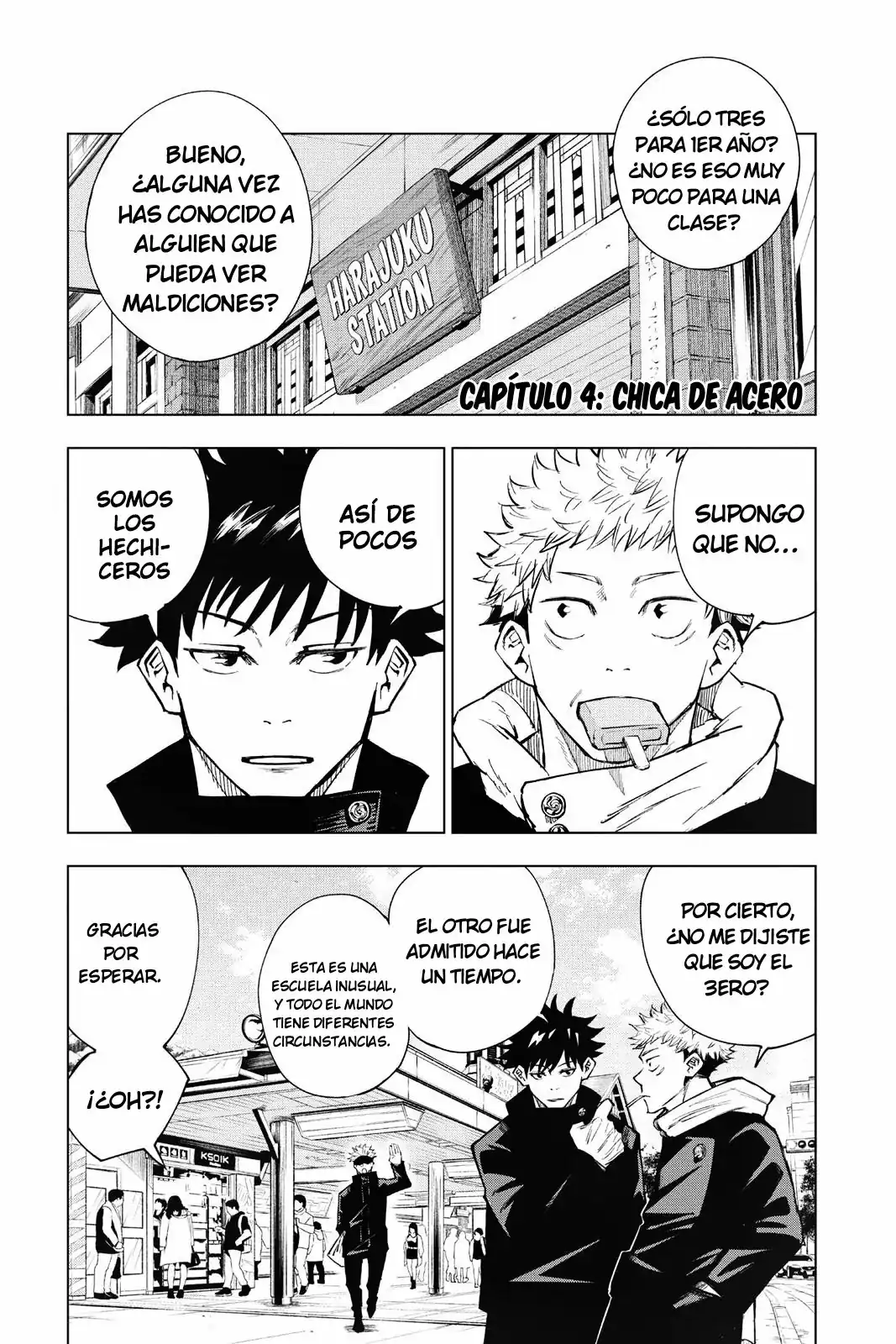 Página 2 — Jujutsu Kaisen Capítulo 4