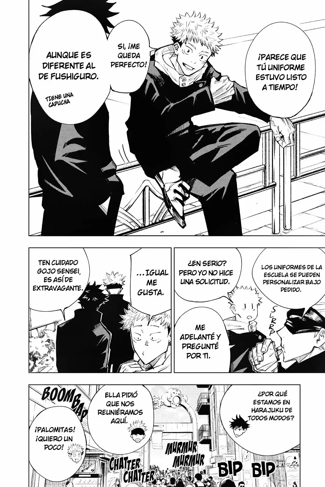 Página 3 — Jujutsu Kaisen Capítulo 4