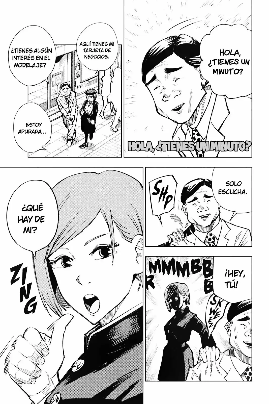 Página 4 — Jujutsu Kaisen Capítulo 4