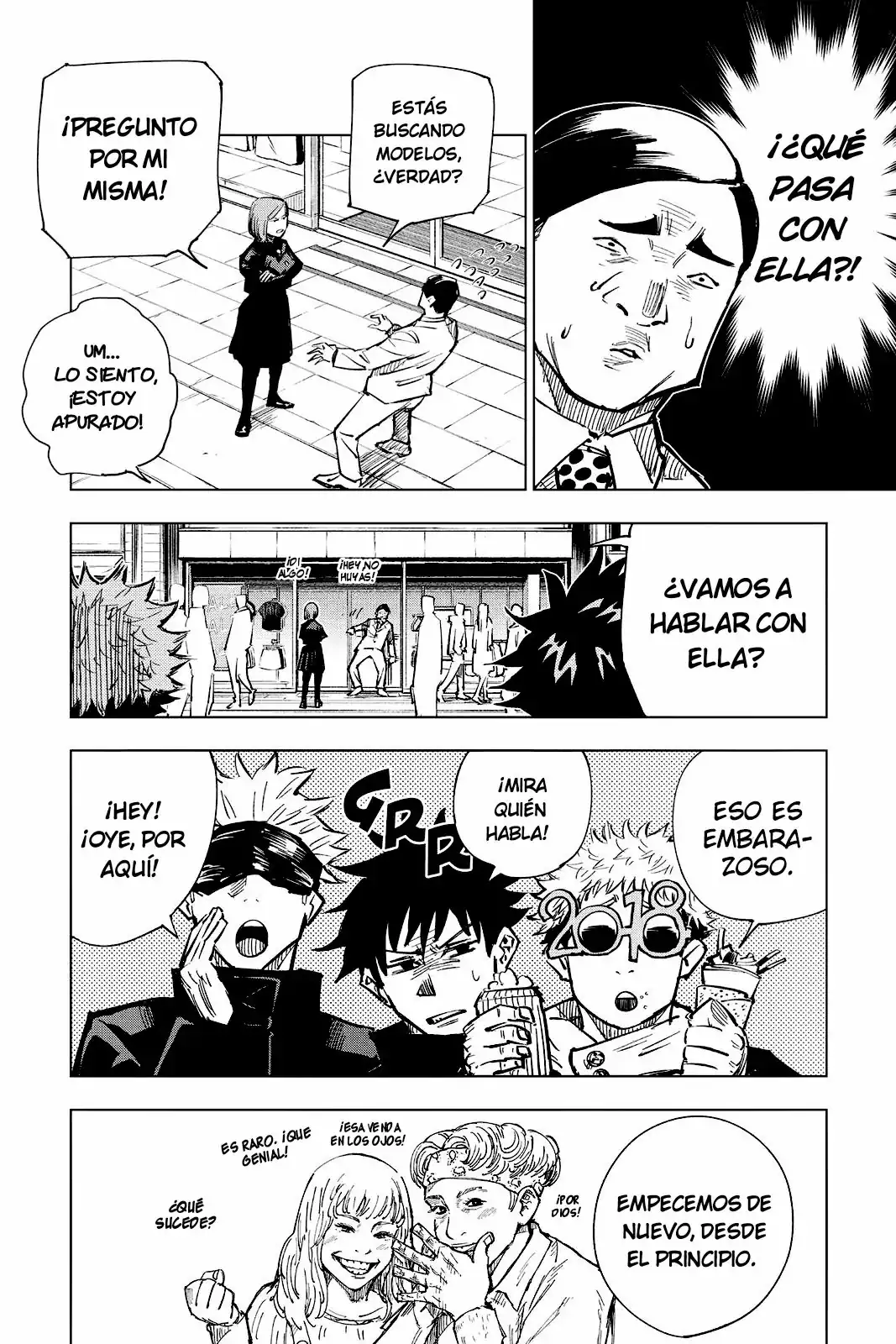 Página 5 — Jujutsu Kaisen Capítulo 4
