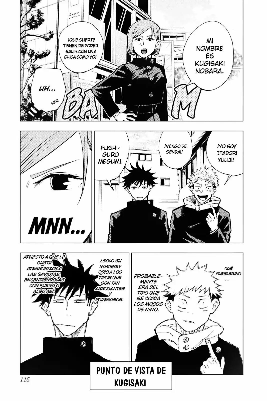 Página 6 — Jujutsu Kaisen Capítulo 4