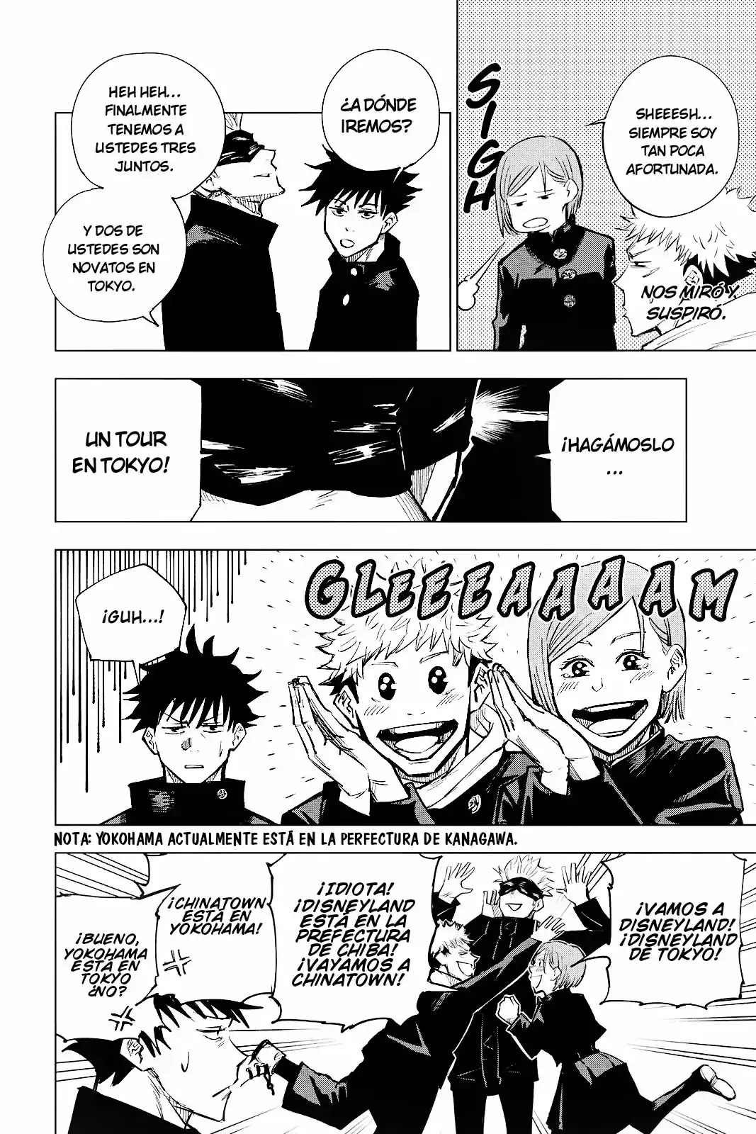 Página 7 — Jujutsu Kaisen Capítulo 4